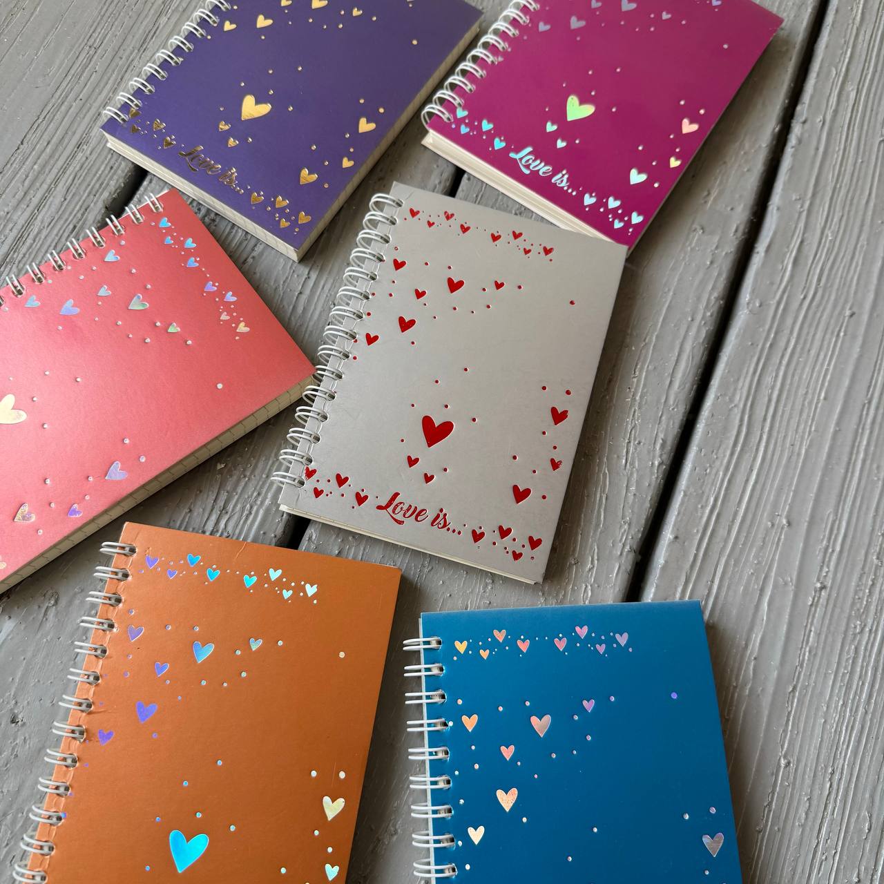 БЛОКНОТ PREMIUM METALLIC А6 ф., 80 арк., на пружині ЗК-37