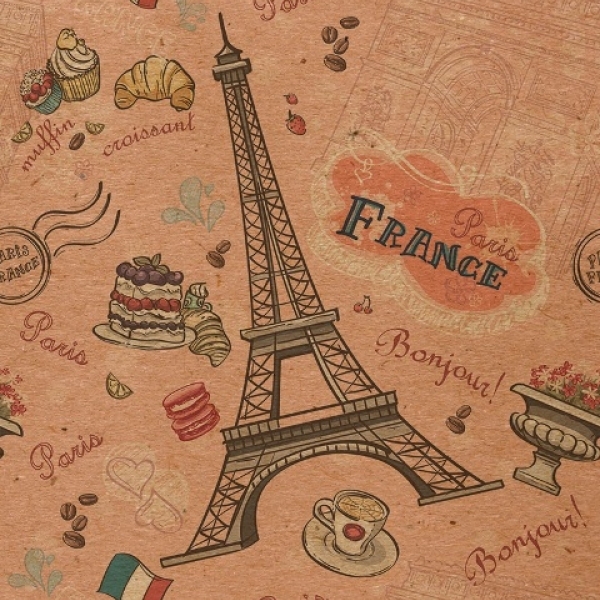 КРАФТОВИЙ подарунковий пакет КВАДРАТ 