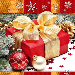 Пакет новий рік квадрат